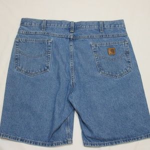Carhartt B26 Relaxed Fit Denim Jean Shorts 40